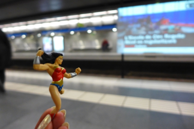 Wonder Woman à Barcelone