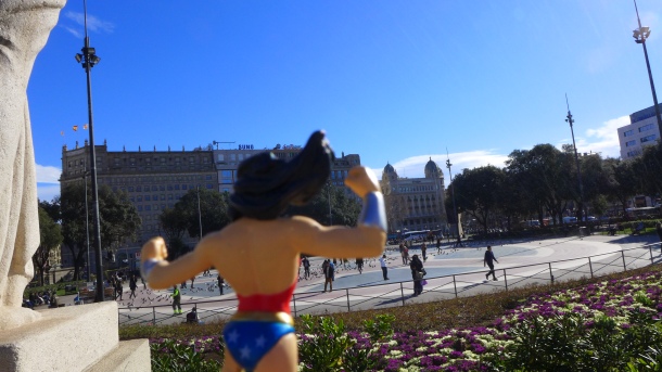 Wonder Woman à Barcelone